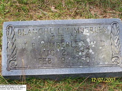Wimberley, Blanche Lawrence, Trinity Cem, Halifax Co, NC.jpg