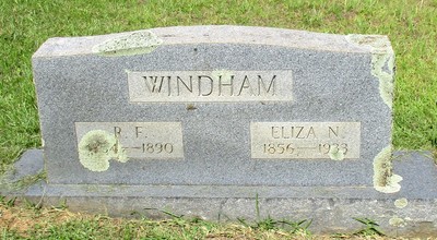 Windham, James R.F. & Eliza Brown, Pinecrest Cem, Cass Co, TX.jpg