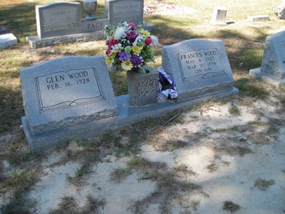 Wood, Robert Glen & Frances Essary, Belle Fountain Cem, Jackson Co, MS.jpg
