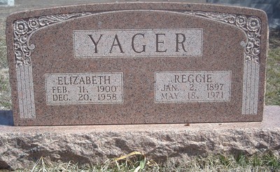 Yager, Reggir & Elizabeth Jolly, Evergreen Cemetery, Arapahoe Co, CO.jpg