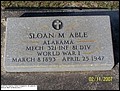 Able, Sloan M War, Gantt City Cemetery, Gantt, Covington Co, AL.jpg