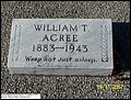 Acree, William Tom, Red Oak Baptist Church Cem, Covington Co, AL.jpg