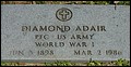 Adair, Diamond, Oak Bluff Cemetery, Jefferson Co, TX.jpg