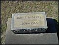 Andrews, John Fletcher, Brown, Old Town Cemetery, Conecuh Co, AL.jpg