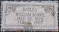 Bailey, William Burke, Oak Grove Cemetery, Monroe Co, AL.jpg
