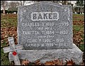 Baker, Charles Spurgeon & Annstta Theressa Josey, Kingston Cem, Nova Scotia, Canada.jpg
