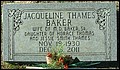Baker, Jackie Thames, Sumter Cem, Sumter Co, SC.jpg