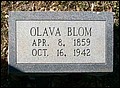 Blom, Olava Pederson, Oakwood Cemetery, McLennon Co, TX.jpg