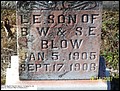 Blow, L E, Red Oak Baptist Church Cem, Covington Co, AL.jpg