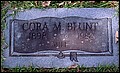 Blunt, Cora M Williams, Hillcrest Cemetery, Bowie Co, TX.jpg