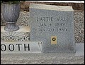 Booth, Lattie M Booth, Girard Cemetery, Russell Co, AL.jpg
