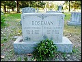 Boseman, John T & Bessie Gunter, Elmwood Cem, Halifax Co, NC.jpg