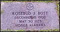 Bost, Rosebud Josey, Pine Crest Cemetery, Monile Co, AL.jpg