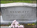 Bramlett, John M & Hettie Beasley, Bethany Baptist Cem, Lee Co, SC.jpg