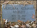 Bramlett, Wilhelmina Alexander, Hephzibah Cemetery, Lee Co, SC.jpg