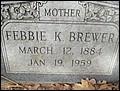 Brewer, Febbie K Patterson, Stoneham Cemetery, Grimes Co, TX.jpg