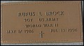Brock, Rufus Laverne, Brock Cemetery, Deactur Co, GA.jpg