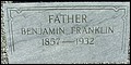Brockinton, Benjamin Franklin Jr, Bethany Cemetery, Florence Co, SC.jpg