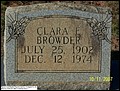 Browder, Clara E, Pigeon Creek Baptist Church Cem, Covington Co, AL.jpg