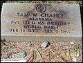 Chance, Sam W War, Pigeon Creek Baptist Cem, Covington Co, AL.jpg