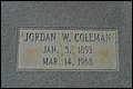 Coleman, Jordan W, Swainsboro City Cemetery, Emanuel Co, GA.jpg