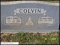 Colvin, James E & Virginia Morris, Pigeon Creek Baptist Cem, Covington Co, AL.jpg