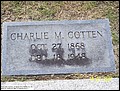 Cotten, Charlie M, Sunnyside Cem, Halifax Co, NC.jpg