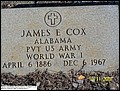 Cox, James E War, Pigeon Creek Baptist Cem, Covington Co, AL.jpg