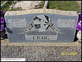 Craig, Robert & Lizzie J, Pigeon Creek Baptist Cem, Covington Co, AL.jpg