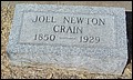 Crain, Joel Newton, McGregor Cemetery, McLennon Co, TX.jpg