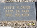 Cross, Bessie Whiddon, Pigeon Creek Baptist Church Cem, Covington Co, AL.jpg