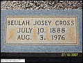 Cross, Buelah Josey, Buck Creek Baptist Cem, Covington Co, AL.jpg