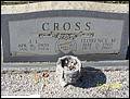 Cross, James L & Florence M Peevy, Pigeon Creek Baptist Cem, Covington Co, AL.jpg
