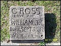 Cross, William J, Fairmount Baptist Cem, Covington Co, AL.jpg