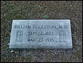 Egleston, William, Magnolia Cemetery, Darlington Co, SC.jpg