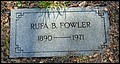 Fowler, Rufa Abagail  Bedford, Restland Cemetery, Dallac Co, TX.jpg
