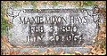 Hays, Maxie Adelia Mixon, Oakridge Cem, Coahoma Co, MS.jpg