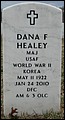 Healey, Dana Francis, Arlington National Cemetery, Arlington Co, VA.jpg
