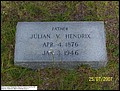 Hendrix, Julian V, Hebron United Methodist Church Cemetery, Lee Co, SC 382.jpg