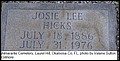 Hicks, Josie Lee Harrelson, Almarante Cemetery, Okaloosa Co, FL.jpg