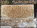 Hicks, Mrs A M, Harmony Baptist Cem, Covington Co, AL.jpg