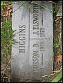 Higgins, James E & Blossom Brown, Woodland Cem, Montgomery Co, OH.jpg