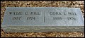 Hill, William C & Cora Glaze, New Church Cem, Brazos Co, TX.jpg