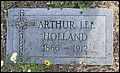 Holland, Arthur Lee, Oak Knoll Cem, Austin Co, TX.jpg