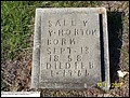 Horton, Sally Y, Pigeon Creek Baptist Cem, Covington Co, AL.jpg