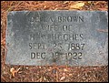 Hughes, Della Brown, Cedar Creek Cemetery, Lee Co, SC.jpg