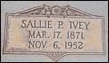 Ivey, Sallie Lavonia Pilcher, Sisters Cem, Washington Co, GA.jpg