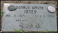 Josey, Donald Wayne, Little Elm Cemetery, Denton Co, TX.jpg
