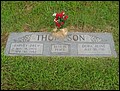 Thompson, Harvey & Dora Riggs, Old Ssltillo Cemetery, Hopkins Co, TX.jpg