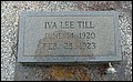 Till, Iva Lee, Mount Pleasant Cemetery, Butler Co, AL.jpg